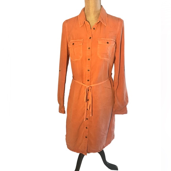 Parasuco Coral Button Down Dress - Picture 1 of 5